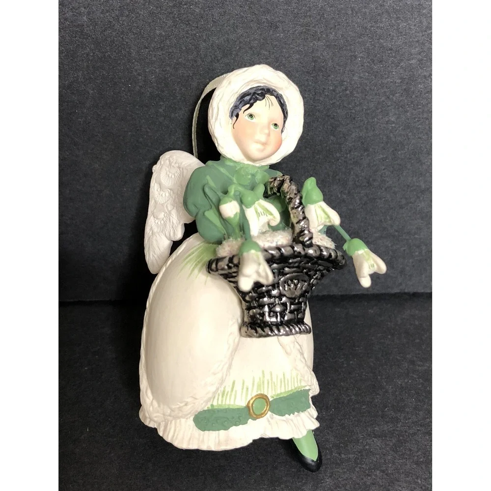 Hallmark Keepsake Ornament The Language of Flowers SNOWDROP ANGEL 2nd in Series